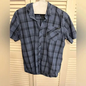 O’Neil plaid button down short sleeve
